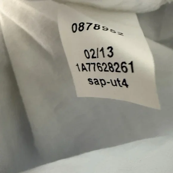 Tommy Hilfiger Mini Skirt Lace Blue 100% Cotton Sz 8 - Picture 4 of 11